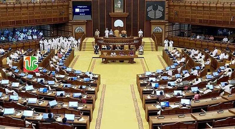 In Keralam Assembly, a tap replaces raised hand