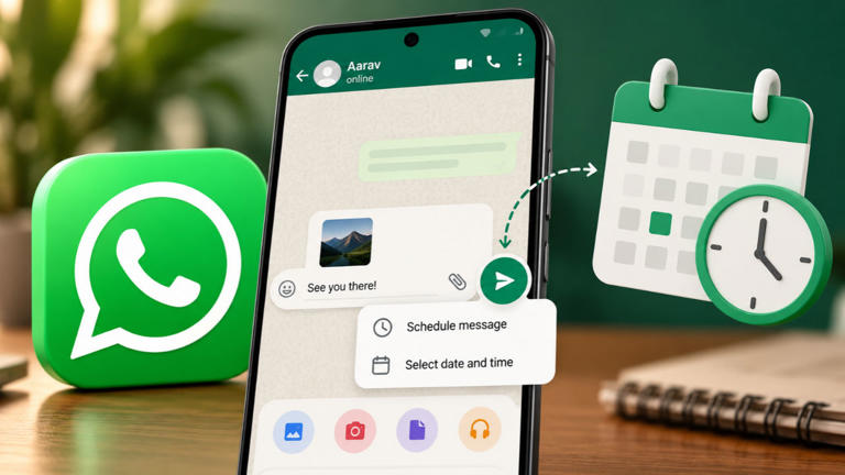 WhatsApp users can now schedule messages on Android, but there is a catch
