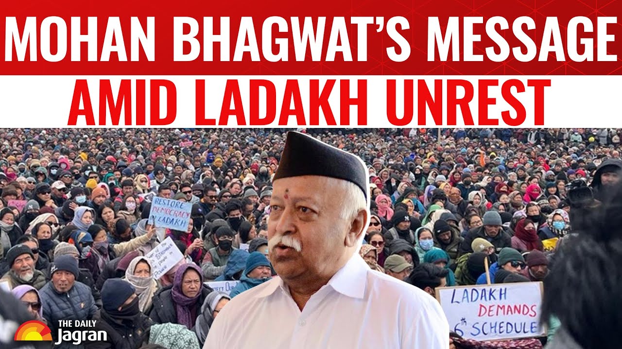 Mohan Bhagwat speech: RSS chief Mohan Bhagwat cites Nepal protest amid ...