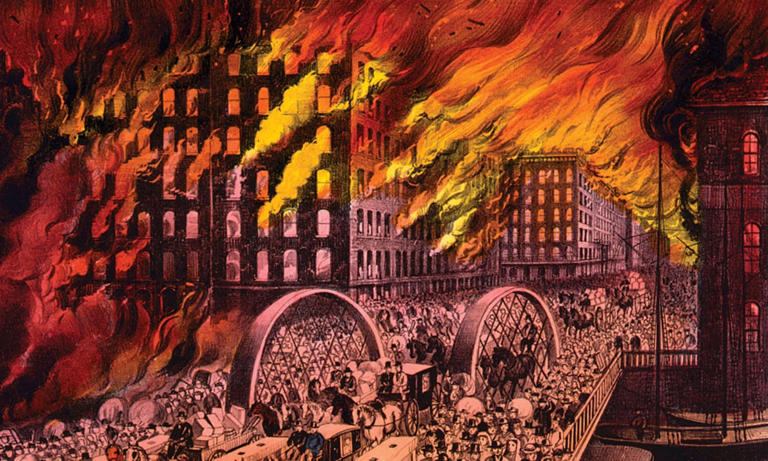 Pop culture flashback: The Great Chicago Fire (Oct. 10)
