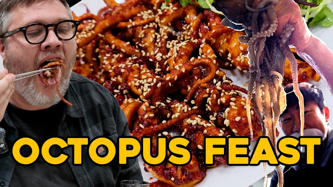Mokpo Korea: Unique nakji dishes packed with octopus