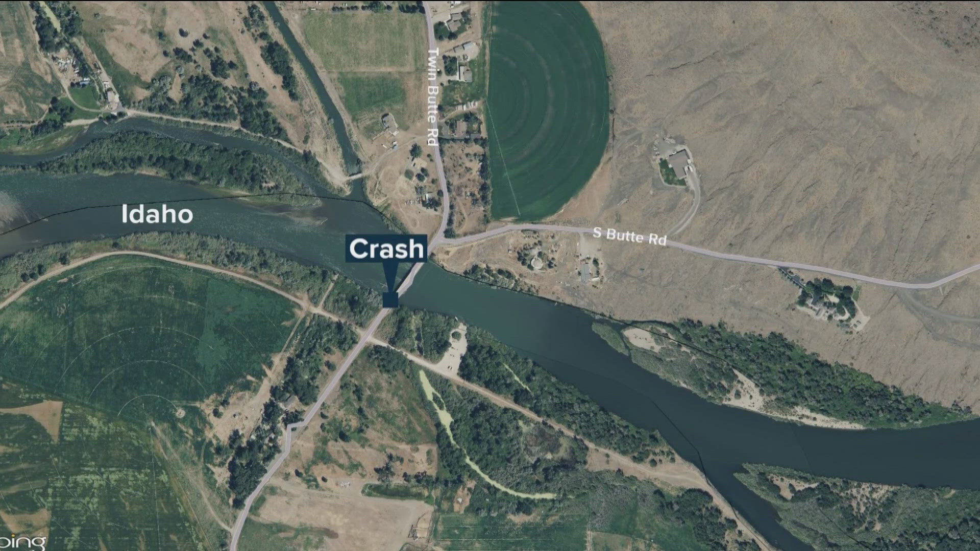 Two people dead after truck crashes into Snake River, ISP says