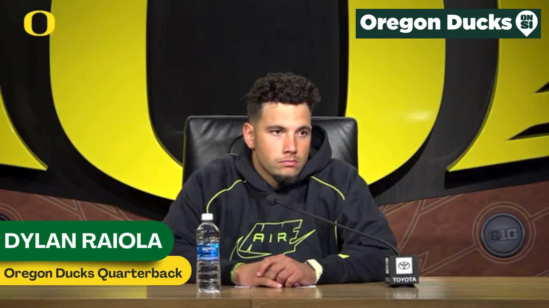 Oregon Ducks discuss quarterback Dylan Raiola's performance