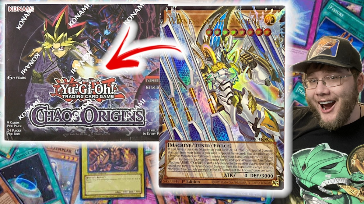 A full art pull! Yu-Gi-Oh! Chaos Origins sneak preview
