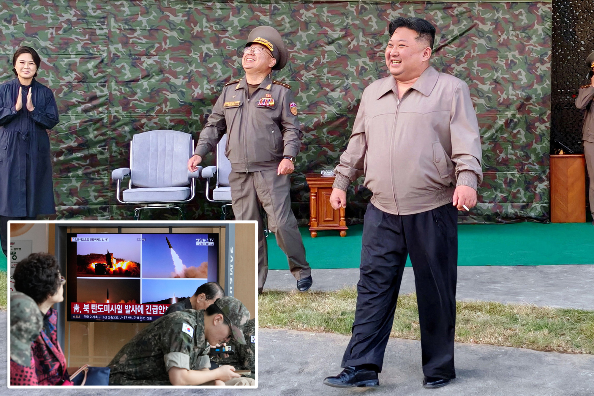 North Korea fires multiple ballistic missiles, adding to streak of ...