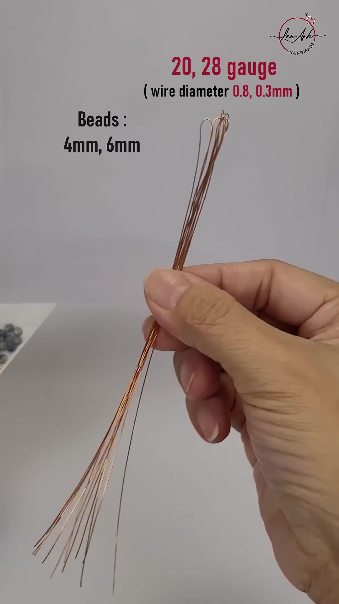 Elegant copper wire wrapped bead bracelet | Step-by-step DIY jewelry ...