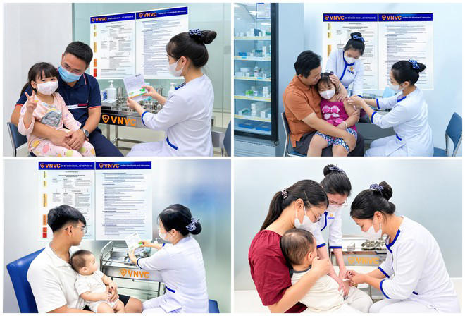VNVC tiêm hơn 100.000 liều vắc xin tay chân miệng cho trẻ trong hơn hai ...