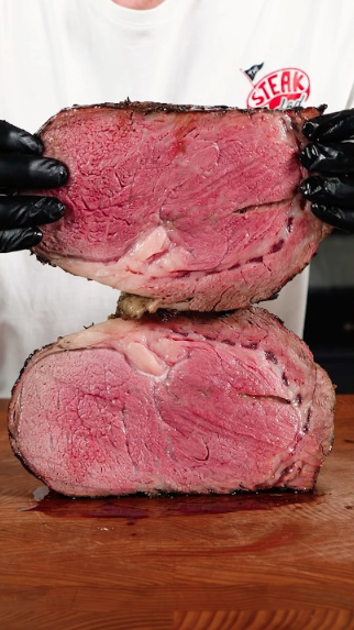 My best prime rib roast yet with perfect flavor and juiciness