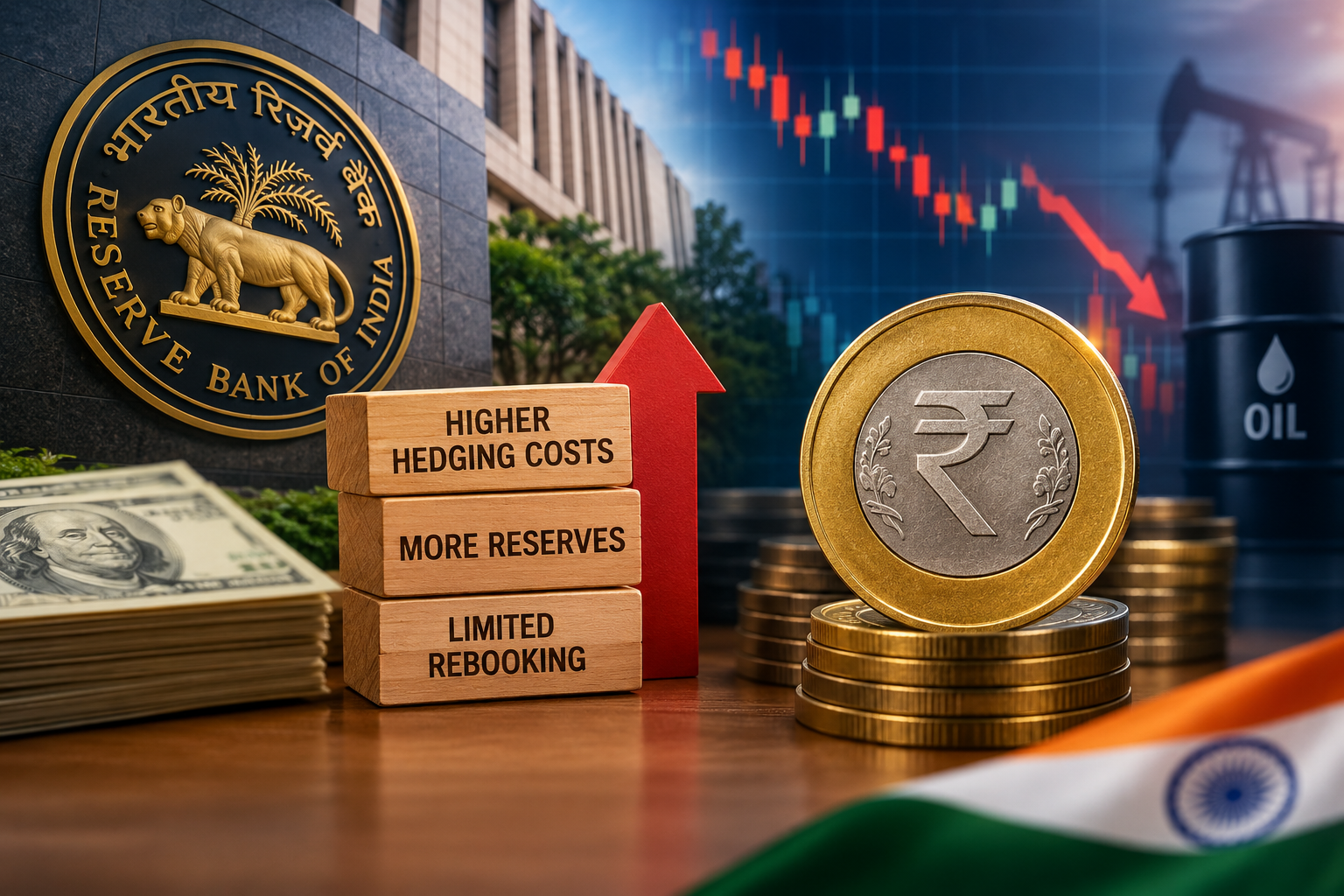 Indian central bank curbs to temper corporate rush to hedge against ...