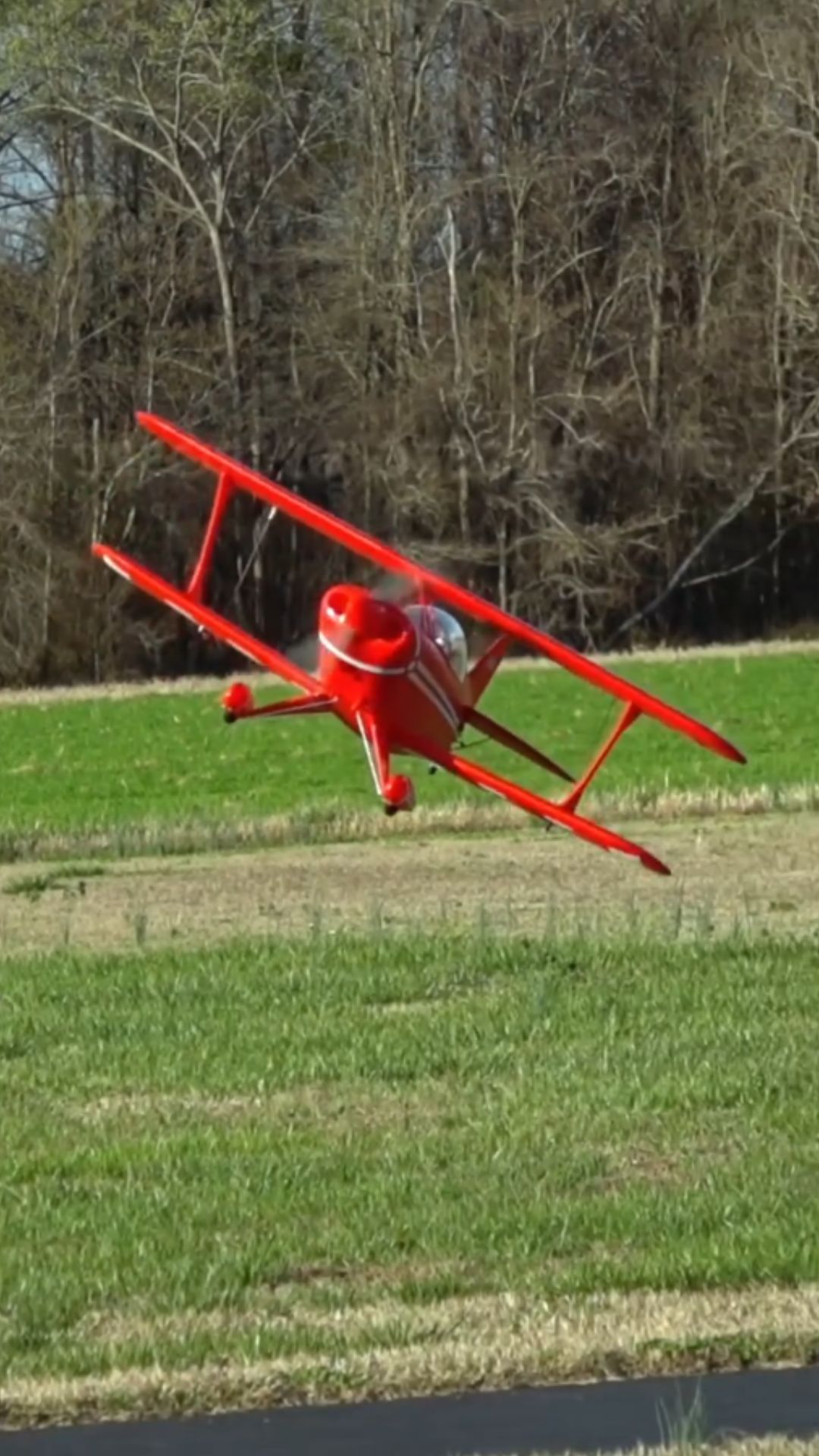 FMS Pitts S2B RC plane shows impressive aerobatic flight control