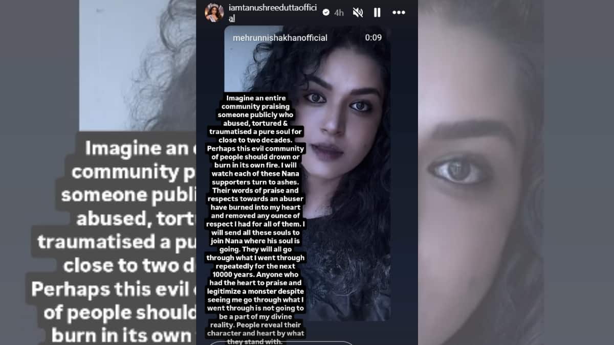 Tanushree Dutta torches Nana Patekar’s supporters with chilling ...