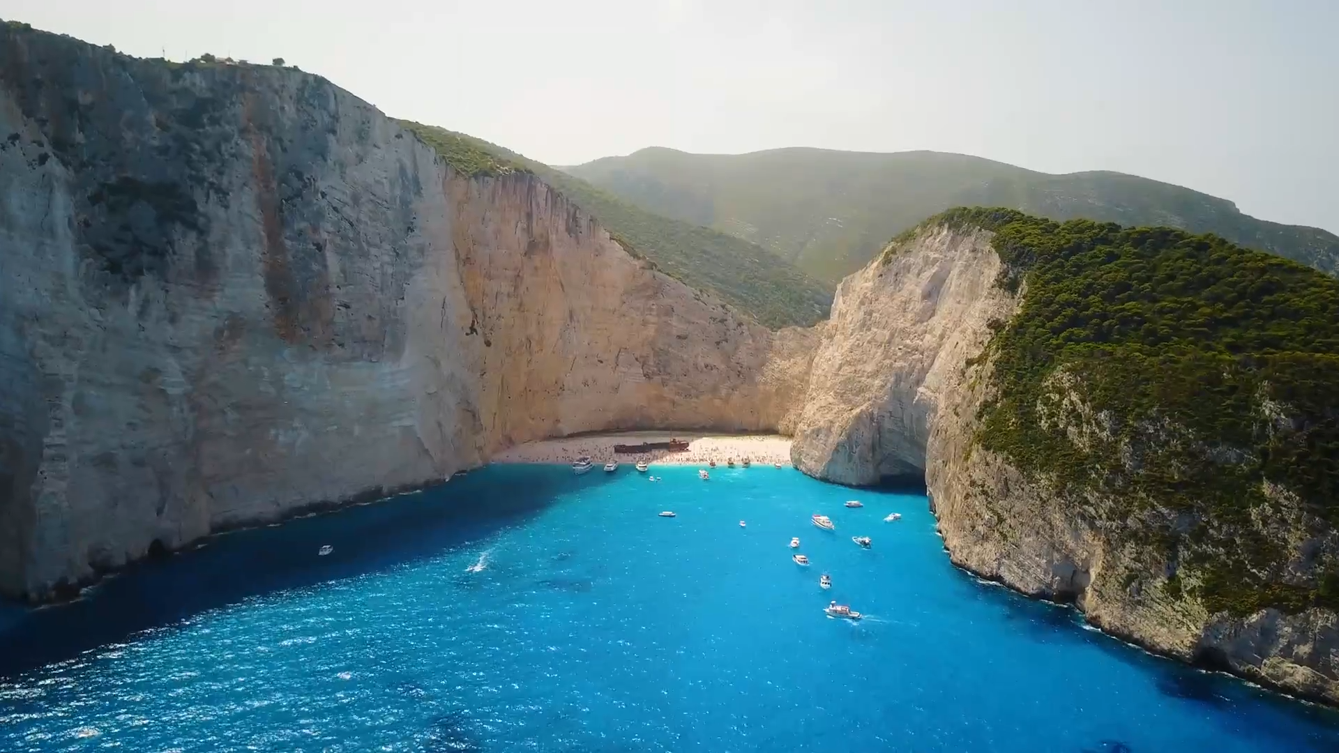 Exploring the iconic shipwreck coastline on Zakynthos Island