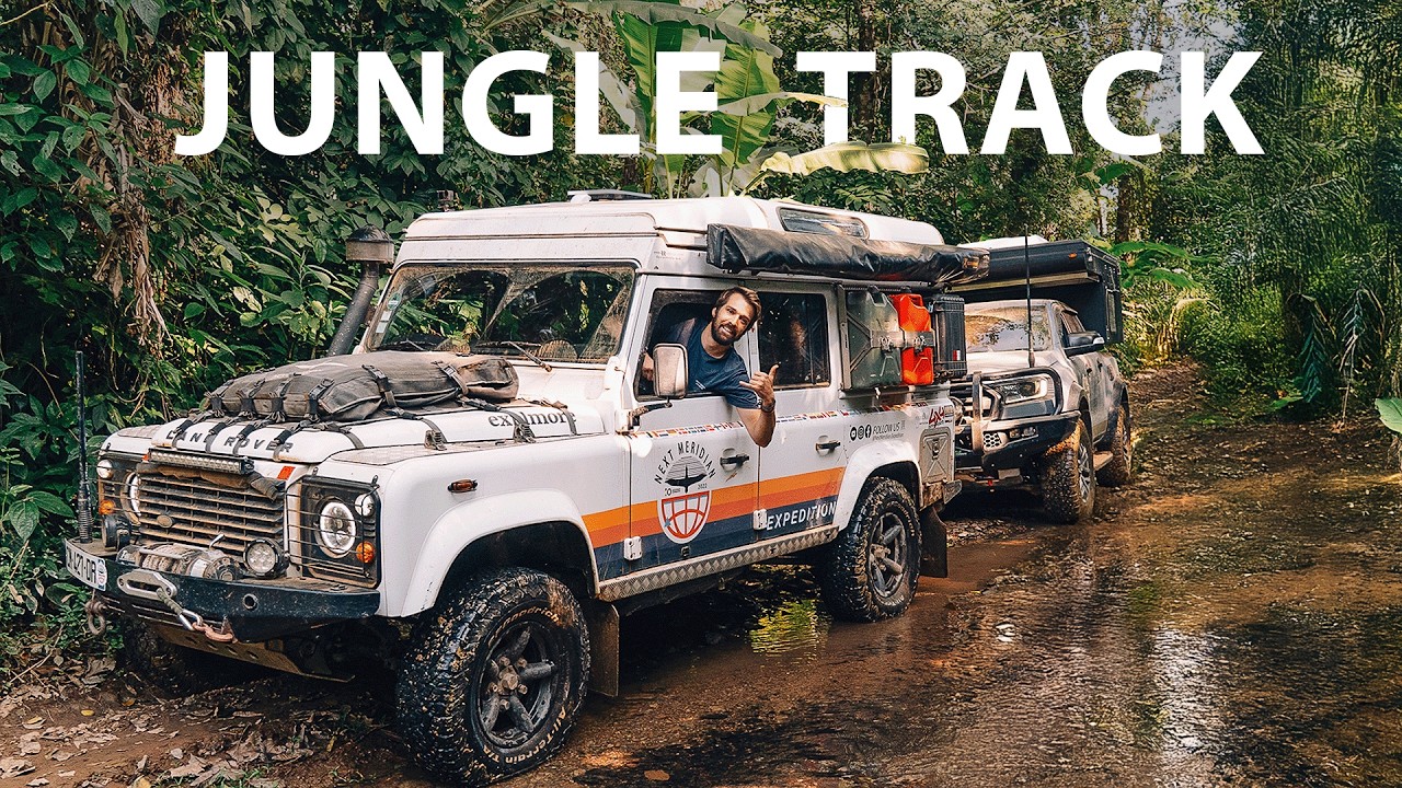 We can't turn back driving into the Thai jungle
