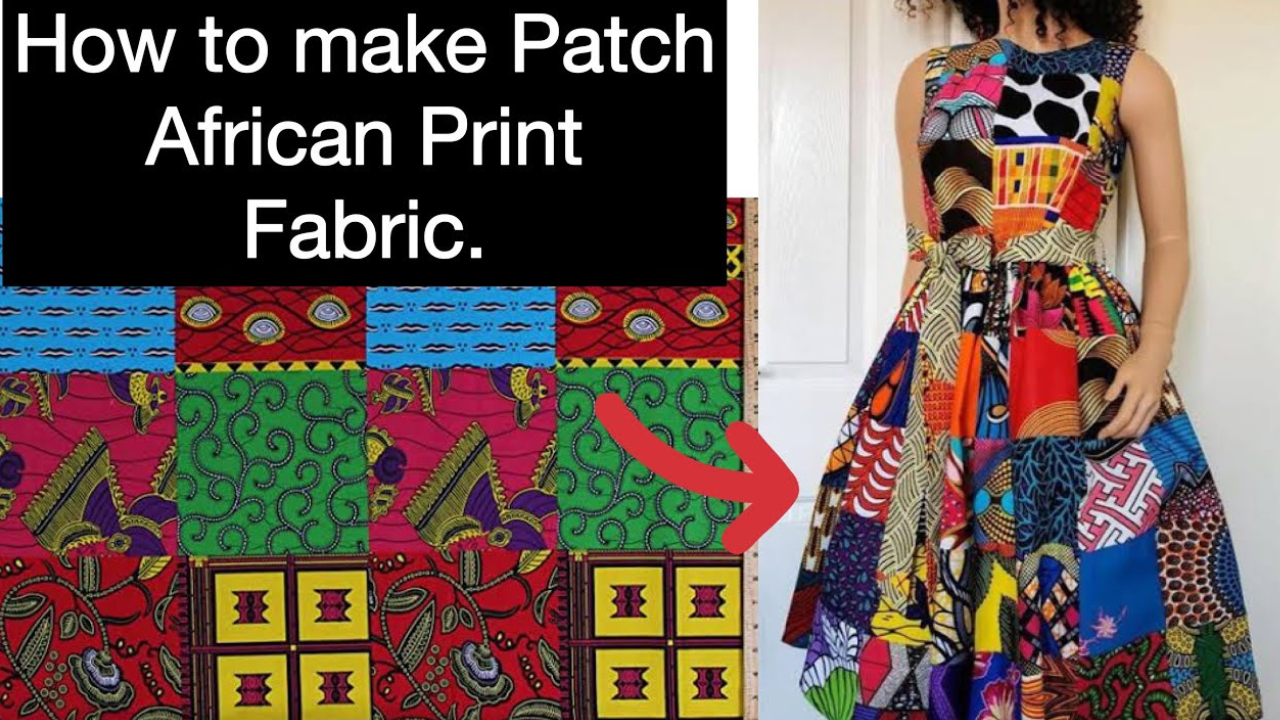 Simple techniques for making DIY patchwork fabric