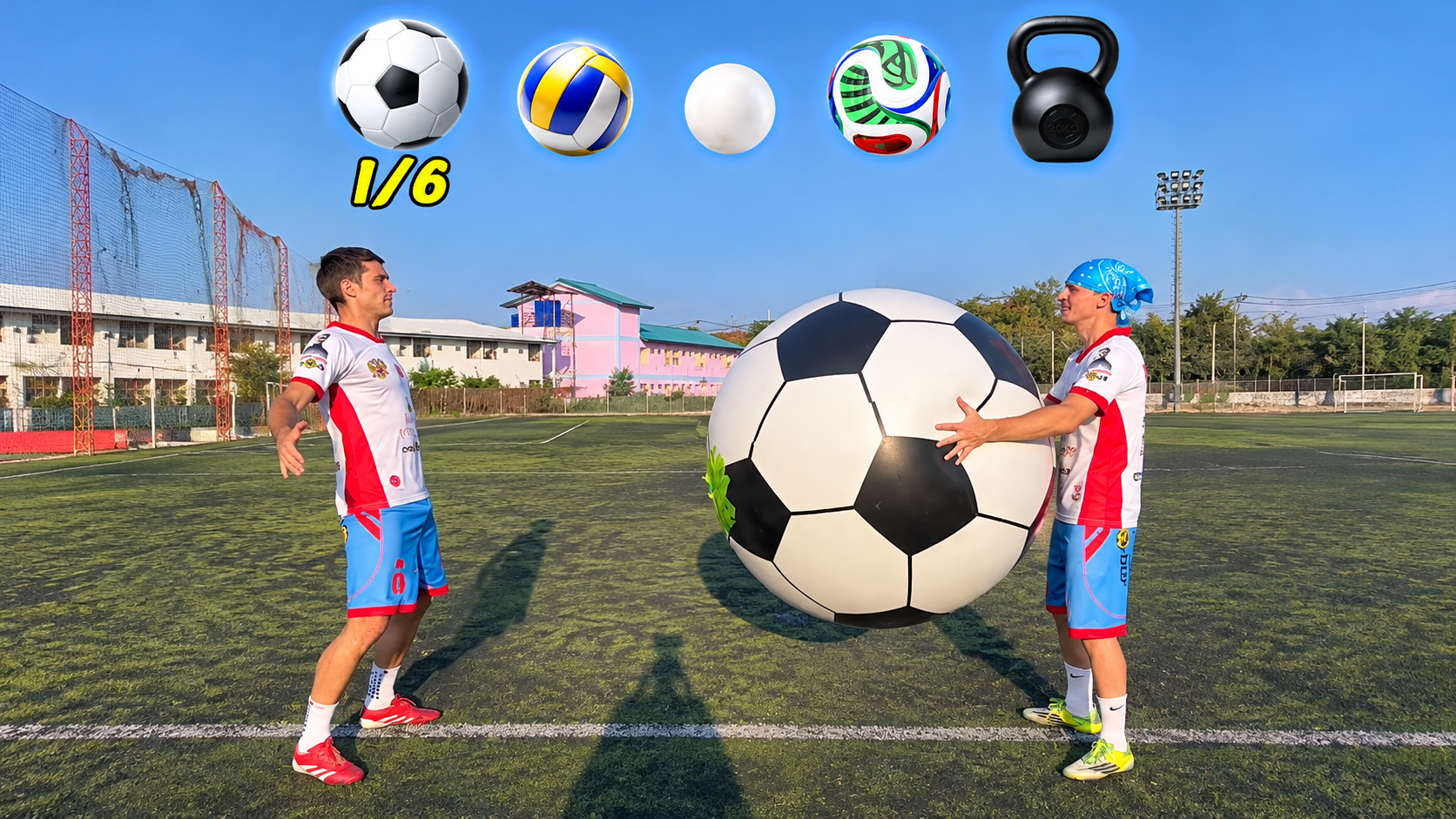Epic football challenges and skill games