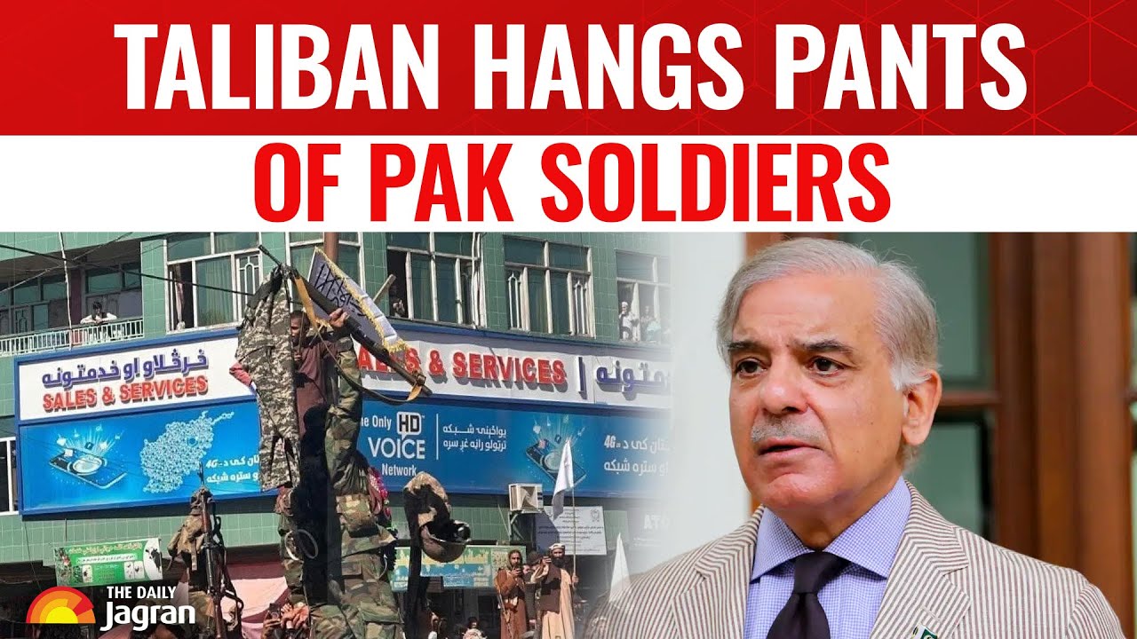 Afghanistan-Pakistan war: Taliban hangs pants of Pakistani soldiers in ...