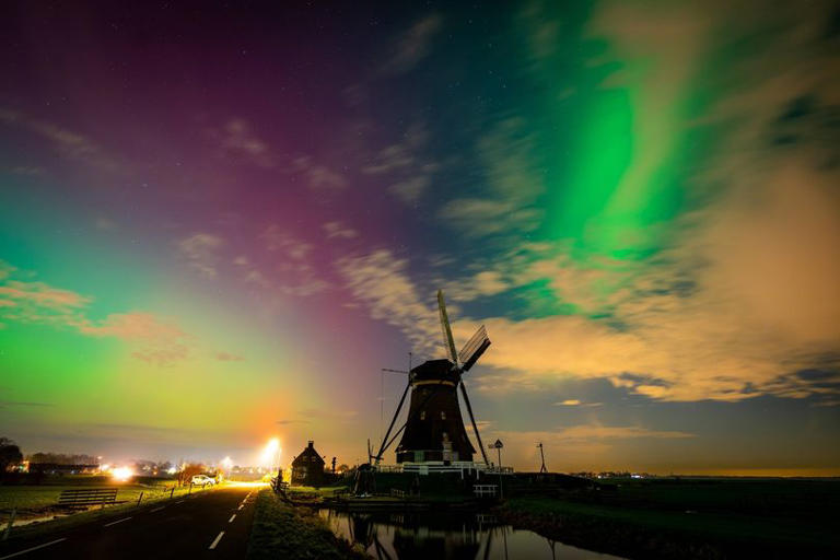 Northern lights visibility map as forecast shows where they could be seen