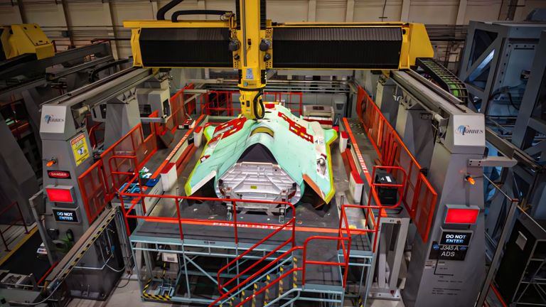 Robots cut an F-35 assembly task from hours to minutes: Inside Northrop ...