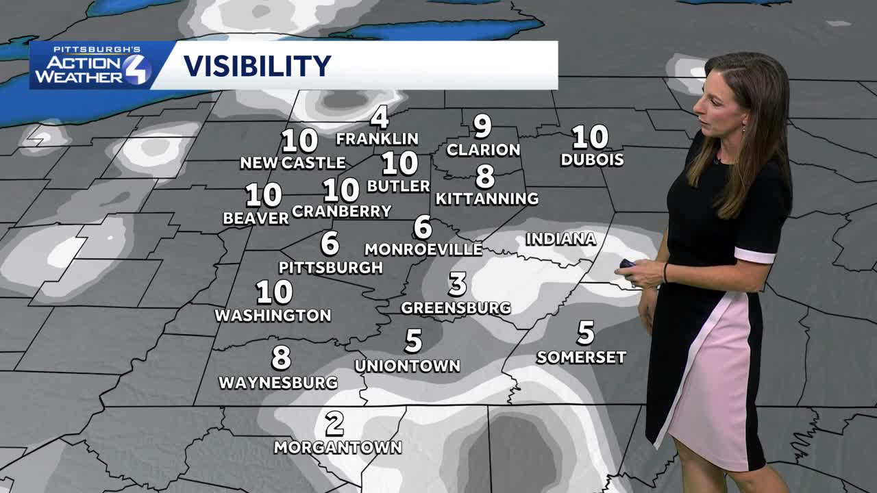 Patchy AM fog/mist, gradual clearing