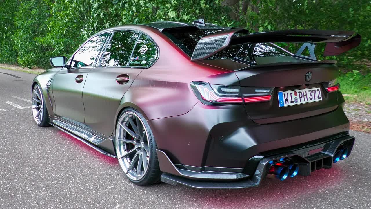 Modified BMW M cars unleashed their power, then police arrived and ...