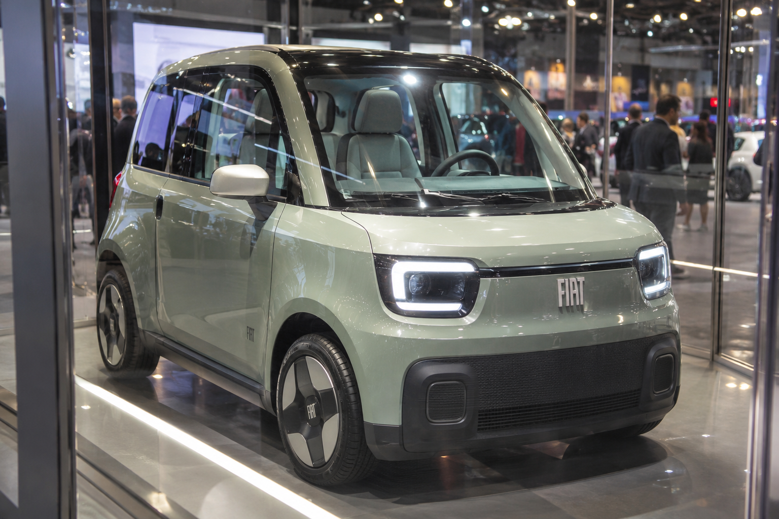 Ecco la Fiat Multiplina: mini elettrica da 4 posti