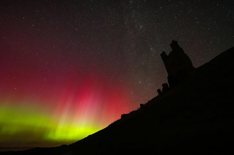 Northern lights could be visible over Ireland tonight as forecast map ...