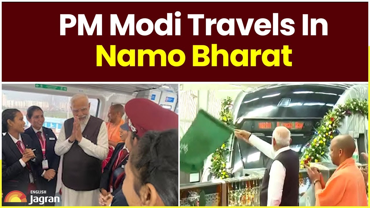 Namo Bharat train: PM Modi travels in Namo Bharat | Jagran English News