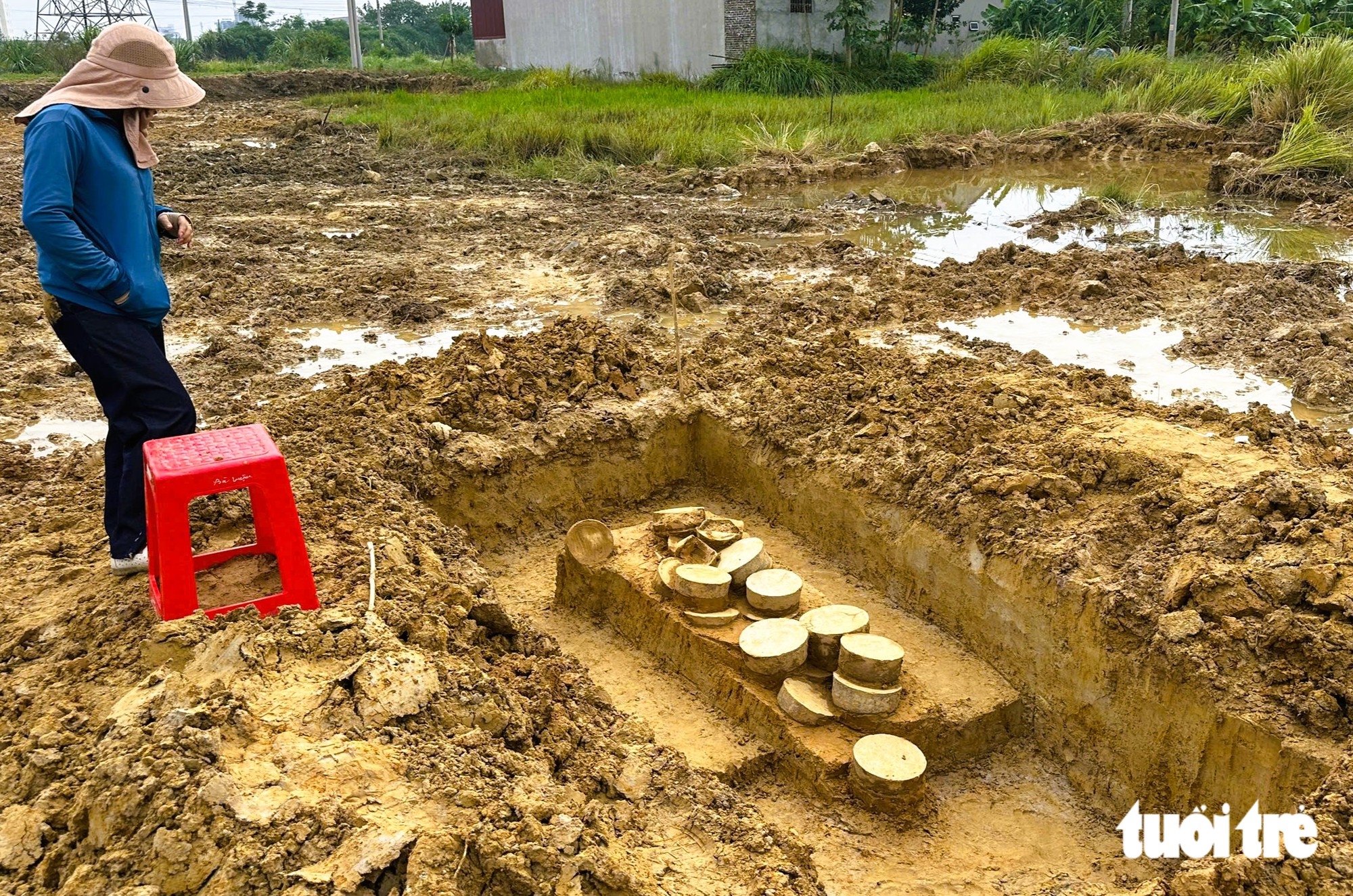 Đào móng xây nhà, phát hiện nhiều cổ vật thời nhà Trần