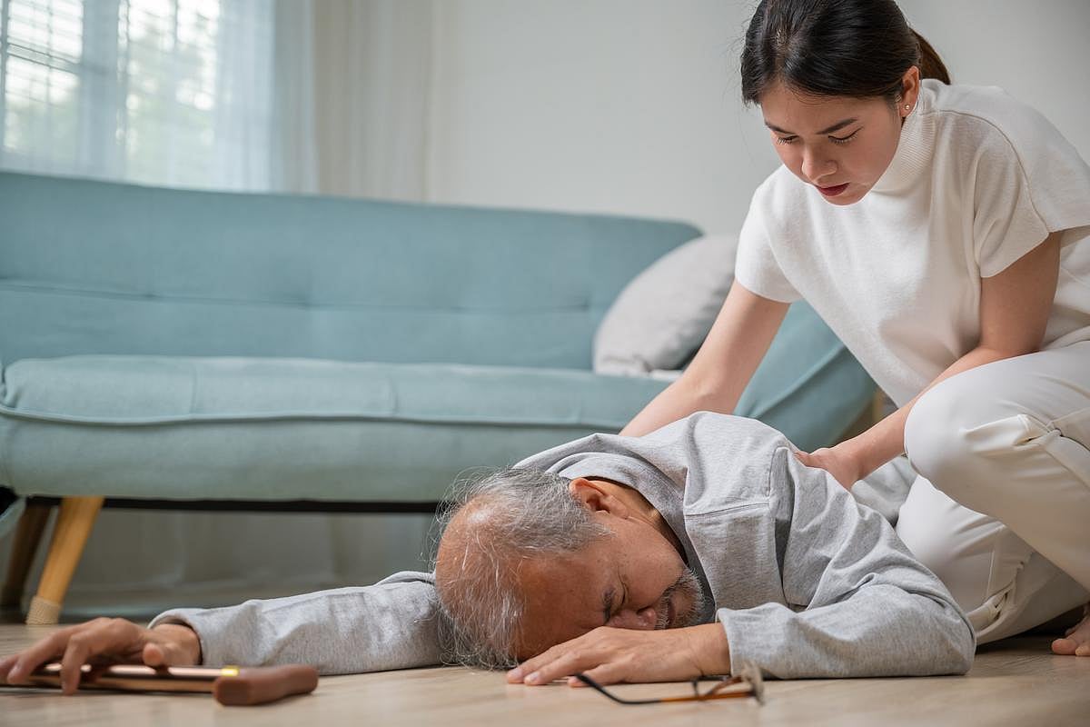 'Masked' high blood pressure poses a fall risk for seniors, study warns