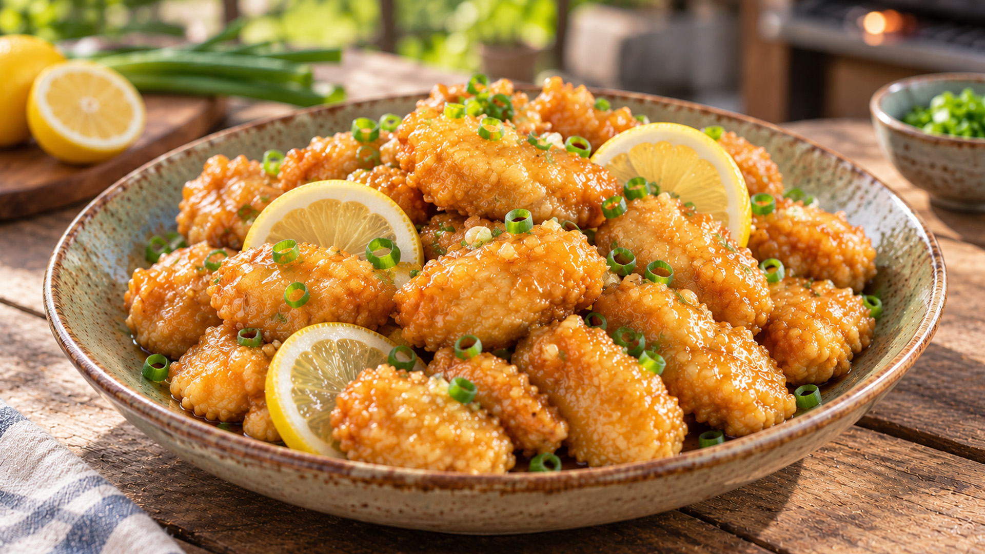 Homemade lemon chicken better than takeout
