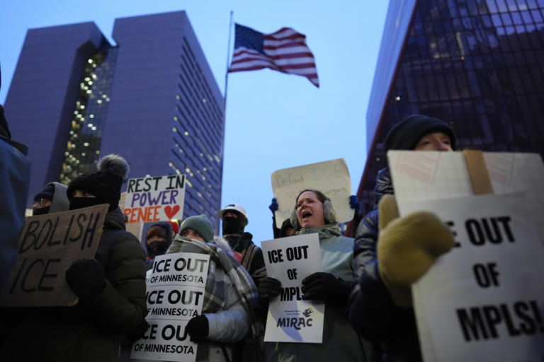 Minnesota was a flashpoint for demonstrators pushing back on more aggressive immigration enforcement under President Trump.