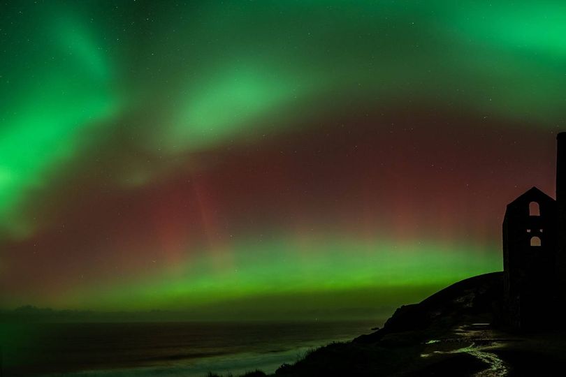 Northern lights Ireland tonight as aurora borealis forecast map shows ...