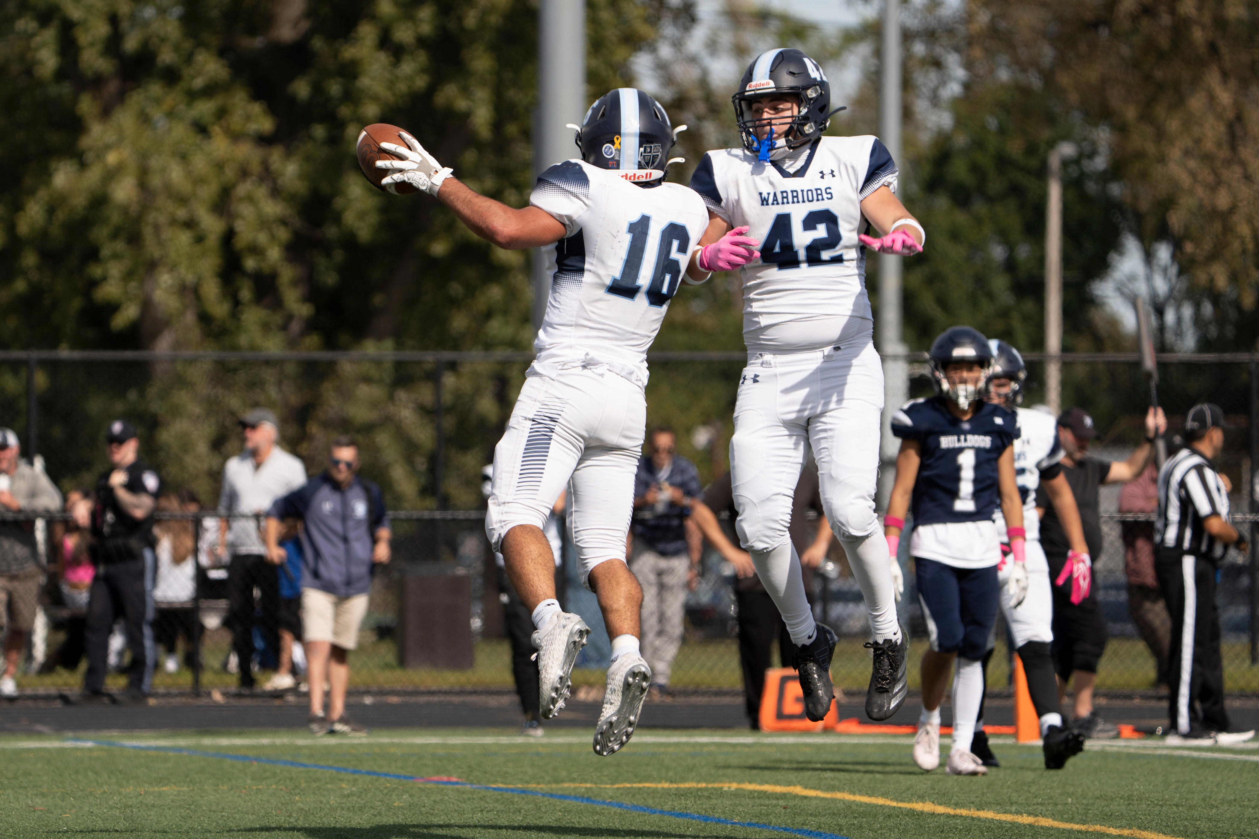 How two football underdogs advanced to the NJIC conference final