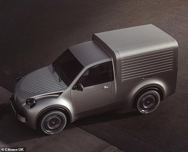Citroen revives its classic van for an electric era: 2CV Fourgonnette ...