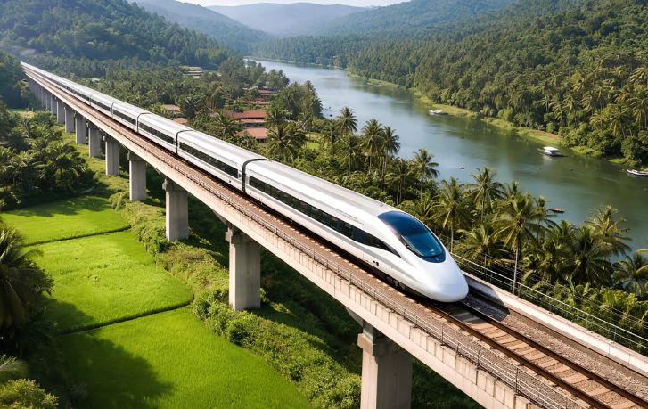 India’s 508-kilometer bullet train line shifts full completion from ...