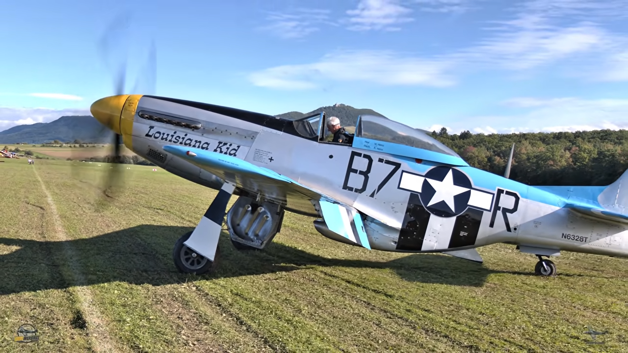 One P-51 Mustang is impressive but four flying together is something ...