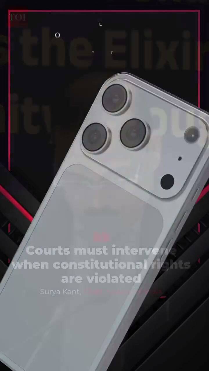 CJI Surya Kant on protecting constitutional rights