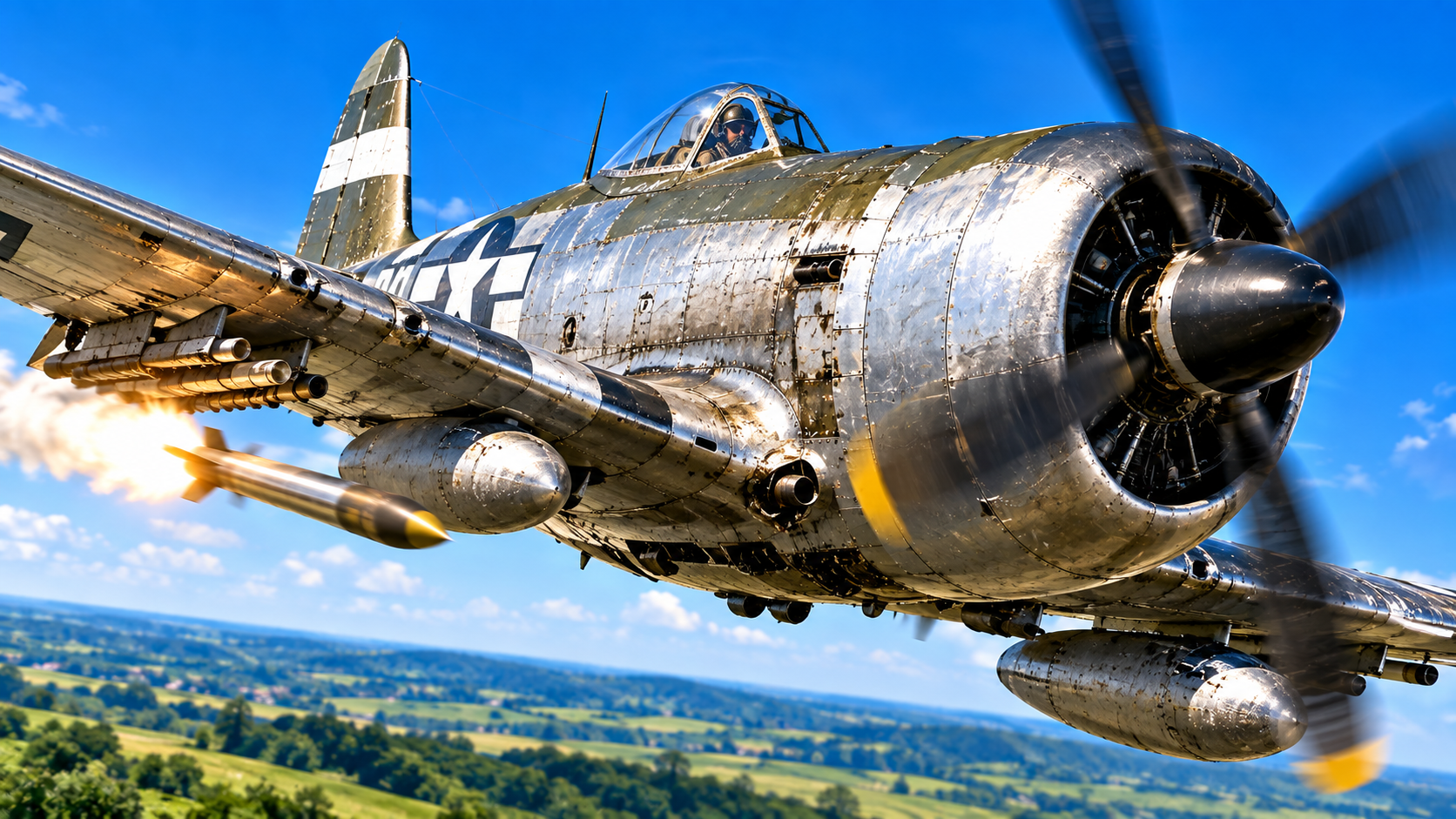 Battle of Britain intercept - RAF Hurricanes attack He 111 bombers