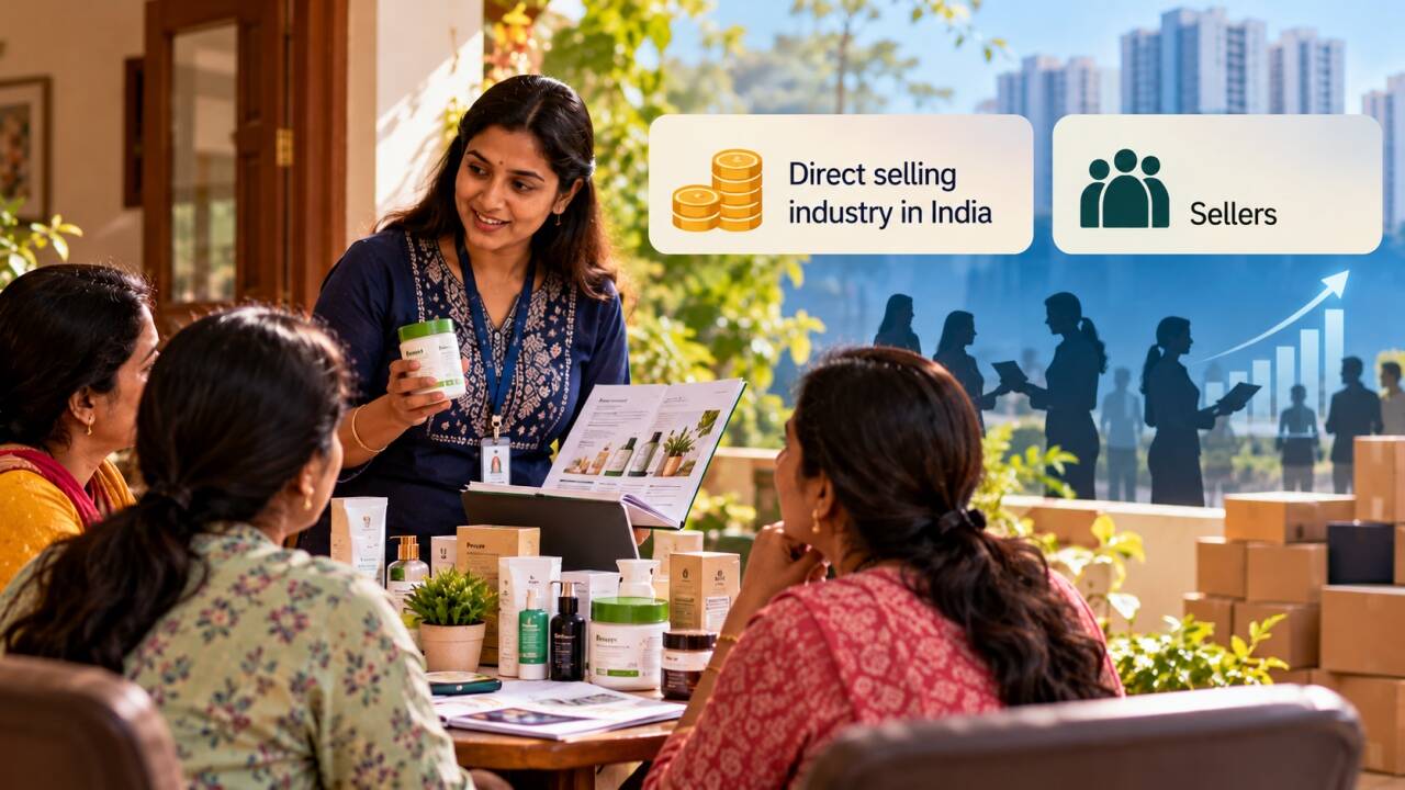 Rs 23,522-crore direct selling business now employs 91 lakh sellers in ...