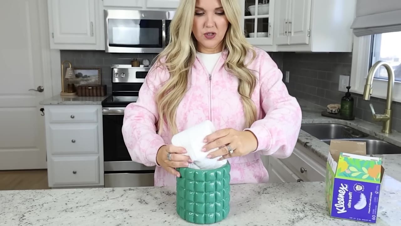 She found gorgeous planters at Walmart then used them in a clever way