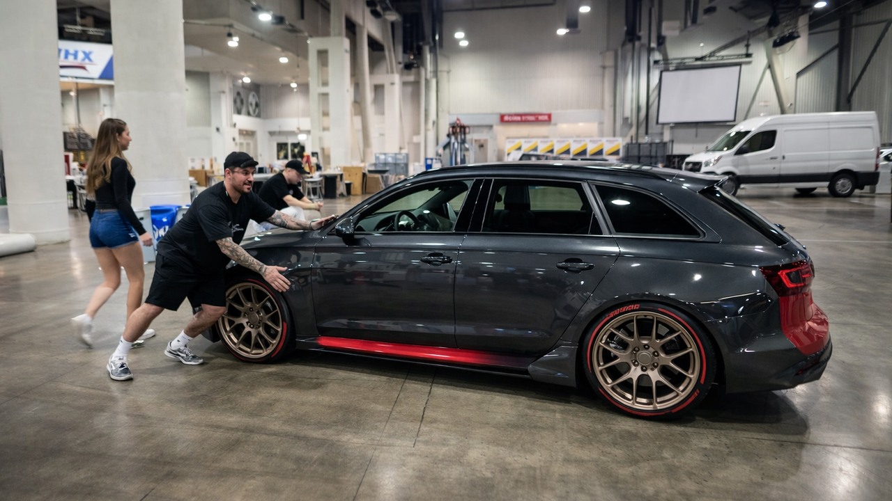 They shipped their Audi RS6 over 5,000 miles then the engine seized