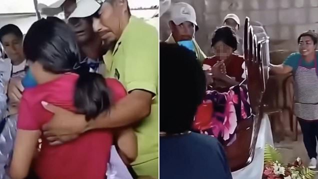 Family discover daughter is alive in her coffin during wake