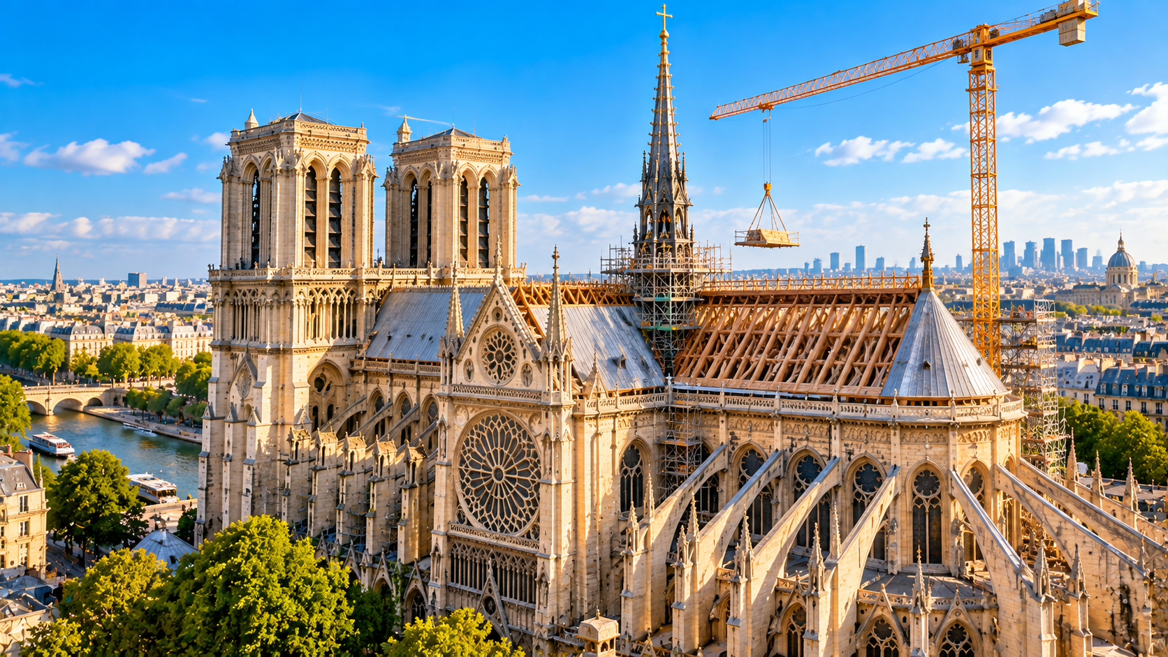 Notre Dame rebuild - The race to restore Paris’ Gothic icon