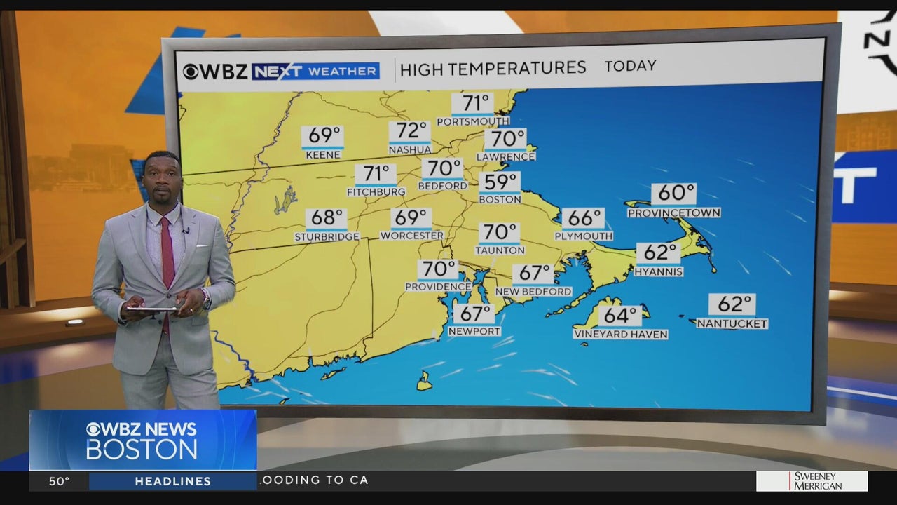 Next weather: WBZ morning forecast for October 12, 2026