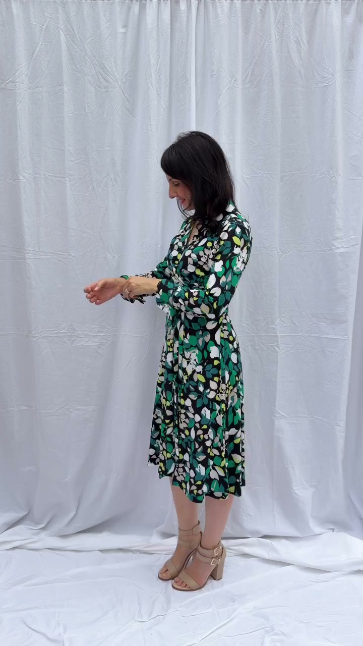 Sewing tips for making a classic DVF wrap dress