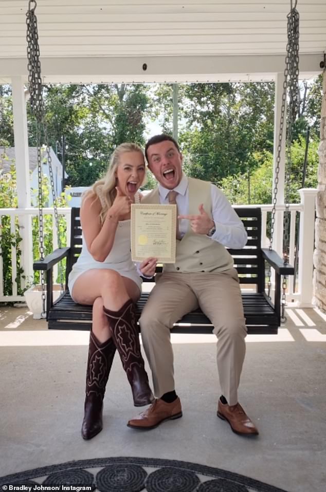 Emmerdale's Bradley Johnson ties the knot for a second time with his co ...