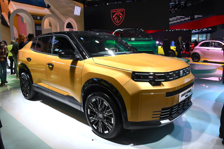 Fiat Grizzly SUV unwrapped as Grande Panda's bigger brother