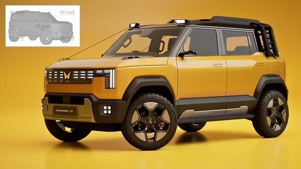 Mahindra Vision S design patent filed in India