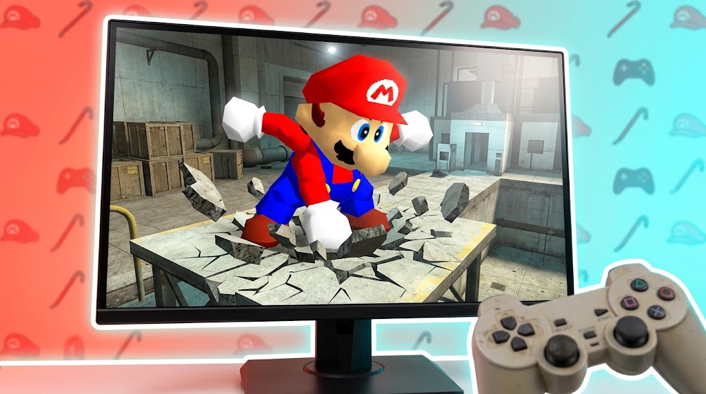 Half-Life 2 with Mario physics - The mod that broke the Source engine