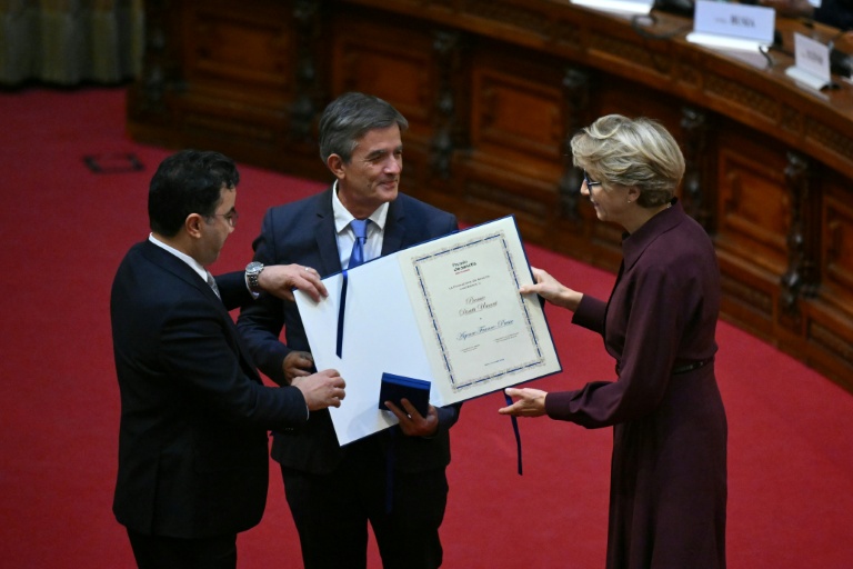 AFP receives Italian human rights award